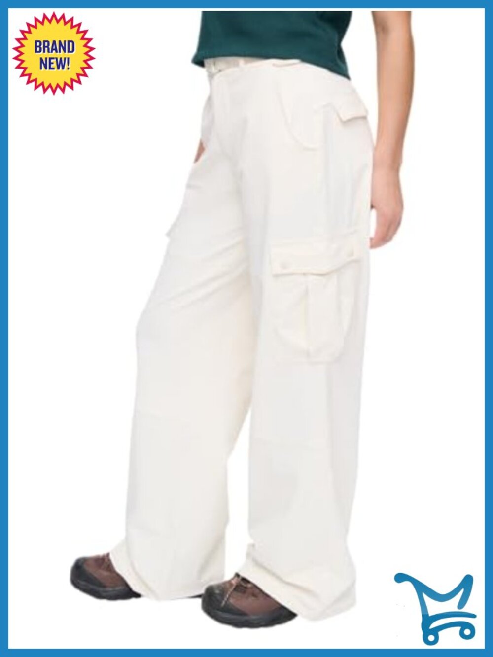 Outdoor Voices RecTrek Cargo Pant Water-Repellent 4-Way Stretch Mid-Rise